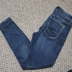 Pick 3 For $60! Silver Jeans Dark Blue Women's Skinny Jeans